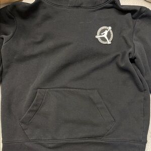 Black Hoodie with Jordan Jumpman Logo